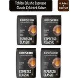 Kahve Dünyası Tchibo Eduscho Caffe Espresso Classic 500 gr x 4 Adet - 1 Adet