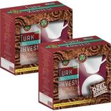 Kahve Dünyası Türk Kahvesi Orta Kavrulmuş 4X100 G + Fincan Hediyeli x 2 Adet