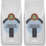 Kahve Dünyası Vanilya Aromalı Filtre Kahve Çekirdek 2 Adet 1 kg - Çekirdek (Öğütülmemiş)