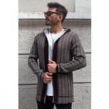 Kahve Erkek Archer Panço Hırka