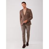 KAHVE ERKEK CEKET - SLIM FIT