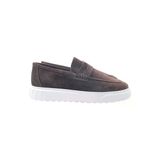 Kahve Erkek Hakiki Süet Loafer Ayakkabı