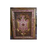 Kahve Eskitme Saray Tavan Göbek Decogold 90 * 120 Cm kahverengi