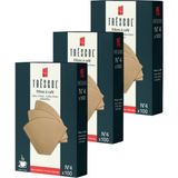 Kahve Filtre Kağıdı 4 Numara Naturel 300 Adet