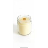 Kahve Kokulu Dekoratif Ahşap Fitil Mum, 200 Ml