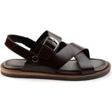Kahve Leather Erkek Sandalet E05433071014