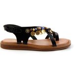 Kahve Leather Kadın Sandalet K05465048703 - Siyah