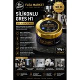 Kahve Makinesi, Gıda Makinesi, O-ring, Conta Ve Hareketli Parçalar İçin Profesyonel Bakım Gresi Nsf H1 Silikonlu Gres Beyaz - Şeffaf