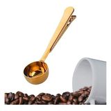 Kahve Ölçü Kaşığı Silver Çok Fonksiyonlu Paslanmaz Çelik Kaşık (Altın)