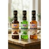 Kahve Şurupları Avantajlı 3'lü Set (Çikolata-Nane-Irish Cream) 355ml X3