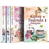 Kahve Tadında Hikayeler - Çay Keyfinde Hikayeler - Kurabiye Tadında Hikayeler - Çikolata Tadında Hikayeler - 4 Kitap - Akif Bayrak