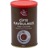 Kahve Tiryakisi 250 gr Teneke Çifte Kavrulmuş Türk Kahvesi