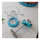 Kahve Ve Çay French Press,silikon French Press Bitki Çayı Demliği Filtre Kahve Potu 350ml