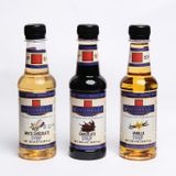 kahve ve kokteyl şurubu seti 3x250 ml -beyaz çikolata,çikolata,vanilya-