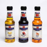 kahve ve kokteyl şurubu Seti 3x250 ml – Şeftali, Orman Meyvesi, Muz –