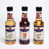 kahve ve kokteyl şurubu seti3x250ml -beyaz çikolata,karamel,vanilya