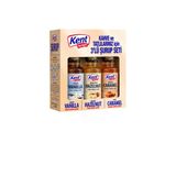 Kahve Ve Tatlı Şurubu 3X100 Ml (Vanilya - Fındık - Karamel Aromalı)