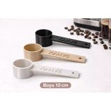 Kahve Yazılı Kahve Ölçü Kaşığı (3 Adet) , Espresso , Filtre Kahve , Set Renk Seçenekli