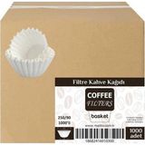 Kahveciniz Brew Rite 25090 Basket Filtre Kahve Kağıdı 1000 Adet - 1 kg