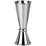 Kahveciniz İkili Çelik Ölçek-Jigger 25/50 Ml Kokteyl Ölçü Kabı Paslanmaz Çelik