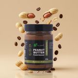 Kahveli Fıstık Ezmesi | %100 Doğal fıstık ezmesi, kahve, doğal bal - 325 gr