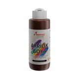 Kahverengi Akrilik Boya 120 ml - Option-1 - 00-Siyah - Beyaz