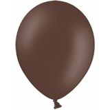 Kahverengi Balon 10 Adet - 12 Inc 30 cm Parti Balonu - Renkli