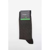 Kahverengi Bambu Desenli Çorap 1060245104