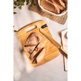 Kahverengi Bambu Kesme Tahtası, Bileyicili, 23X30 cm - Ahşap - Ceviz - Seçenek 1