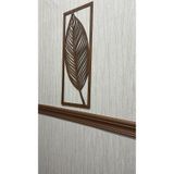 Kahverengi Düz Dokulu 8cm-110cm Kendinden Yapışkanlı Çıta Çerçeve Süpürgelik