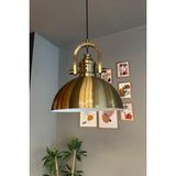 Kahverengi Eskitme Delikli Avize, Şık ve Modern Salon, Mutfak, Pastane ve Cafe Aydınlatması - Ahşap - Ceviz - Seçenek 1