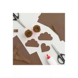 Kahverengi Krapon Kağıdı 50X200 cm 10'lu Paket