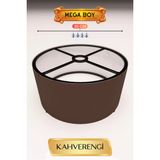 Kahverengi Lambader Başlığı 35 Cm Mega Boy