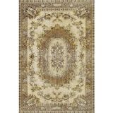 Kahverengi Oryantal Modern Geometrik Etnik Desenli Boho Makinada Yıkanabilir Hafif Hav Toz Vermez Leke Tutmaz Kaymaz Taban Dijital Makine Baskı Halı Oturma Odası Salon Yolluk Koridor Mutfak Halısı