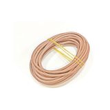 Kahverengi Renk 2,5mm Cam Elyaf Örgü Yanmaz Kablo 5metre, -60/+180 C 1 Adet