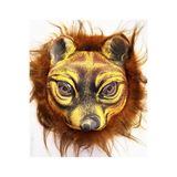 Kahverengi Saçlı Kaplan Aslan Leopar Maskesi Mega Peluş 32 No TYC9F58B2969A6370A2233300