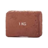 Kahverengi Seramik Hamuru 1 Kg Kırmızı Seramik Çamuru Toprak Doğal Kırmızı Kil Oyun Hamuru Çamuru