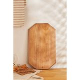 Kahverengi Sunum Tahtası 22X38 Cm, Şık ve Kullanışlı Ürün - Ahşap - Ceviz - Seçenek 1