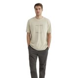 Kahverengi Tişört Loose Fit/Bol Rahat Kesim 0612553-70322 Kahverengi-70322 S