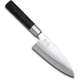 Kai 6715D Wasabi Deba Çelik Şef Bıçağı - Siyah - Standart