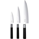 Kai 67S300 Wasabi Siyah Şef Bıçak Seti - Standart
