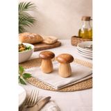 Kai Home Akasya Mantar Tuzluk/biberlik Seti
