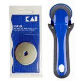 Kaı Rs-45 Yuvarlak Bıçaklı Kumaş Deri Vinil Pvc Kağıt Rulet Kesici Ve 5045Bl Yedek Bıçağı