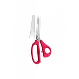 Kai V5210 Kılıflı Pembe Plastik Saplı Kumaş Kesim Makası 21 cm