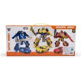 Kaia Life 010A29 Transformer Set Renkli Oyuncak Dönüşen Robot