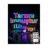 Kaia Life 16X96 LED Yazı Paneli 60 cm Esnek Rgb Işıklı Programlanabilir Ekran