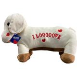 Kaia Life 62203 Peluş 45 cm Aşık Köpek Yastık -Hly