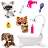 Kaia Life 6384 Sun-Bsf-Lps-Figür Set Minişler Batroom S3 3fgr Aks Paket