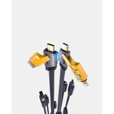 Kaia Life 65W 4’ü 1 Arada Örgülü Hızlı Şarj Kablosu Usb-C Usb-A Çoklu Şarj Dayanıklı