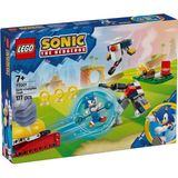 Kaia Life 77001 LEGO Sonic The Hedgehog Sonicin Kamp Ateşi Çarpışması 177 Parça +7 Yaş